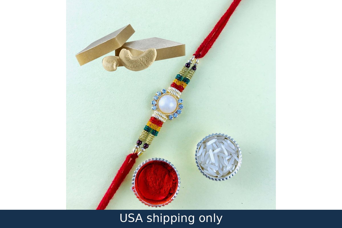 Rakhi with Kaju Katli 44 – delivery in USA