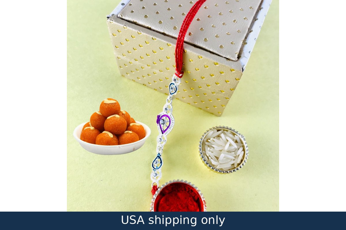 Rakhi with Laddo 1 – delivery in USA