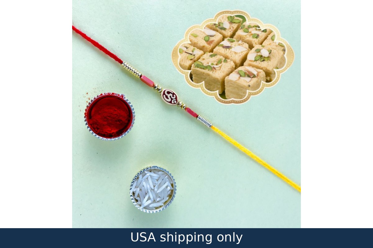 Rakhi with Soan Papdi 14 – delivery in USA