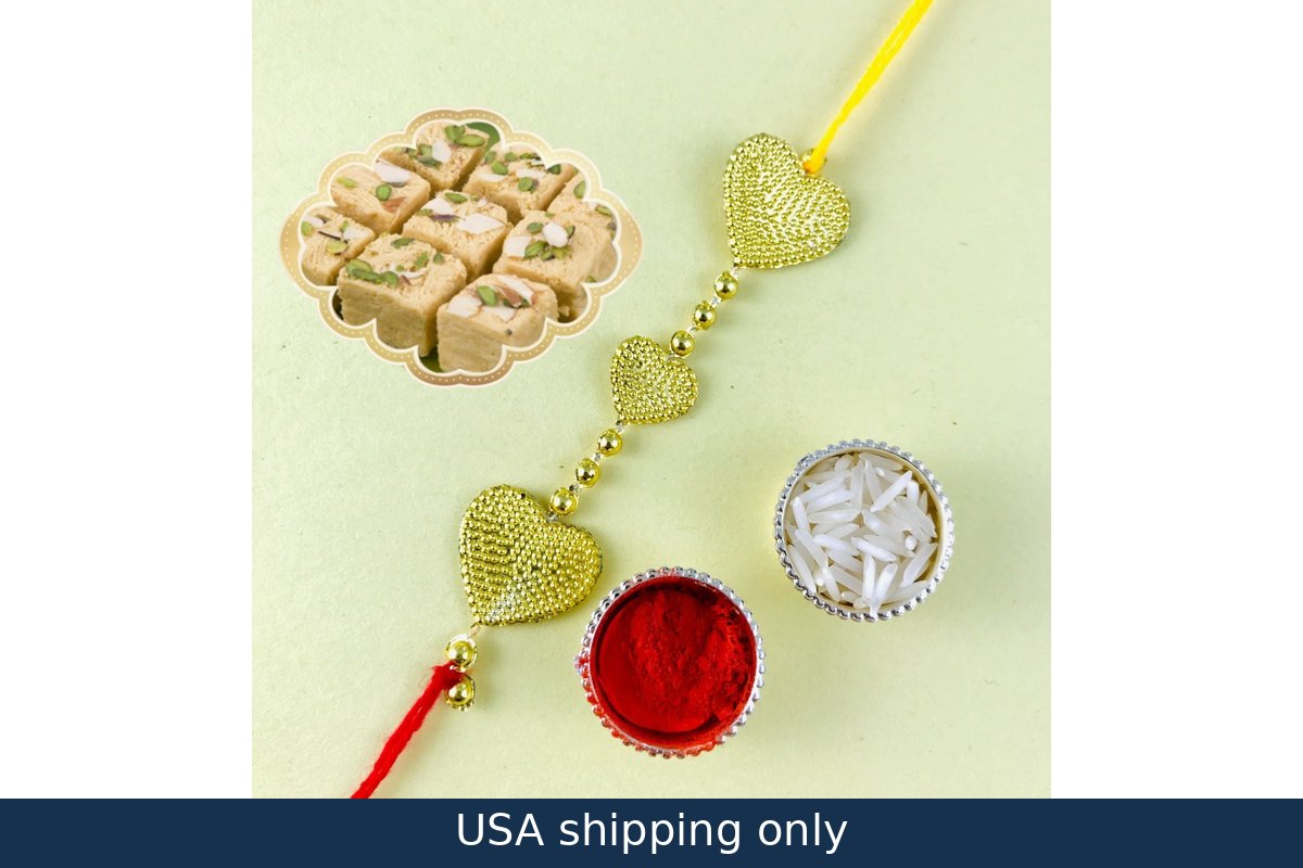 Rakhi with Soan Papdi 26 – delivery in USA
