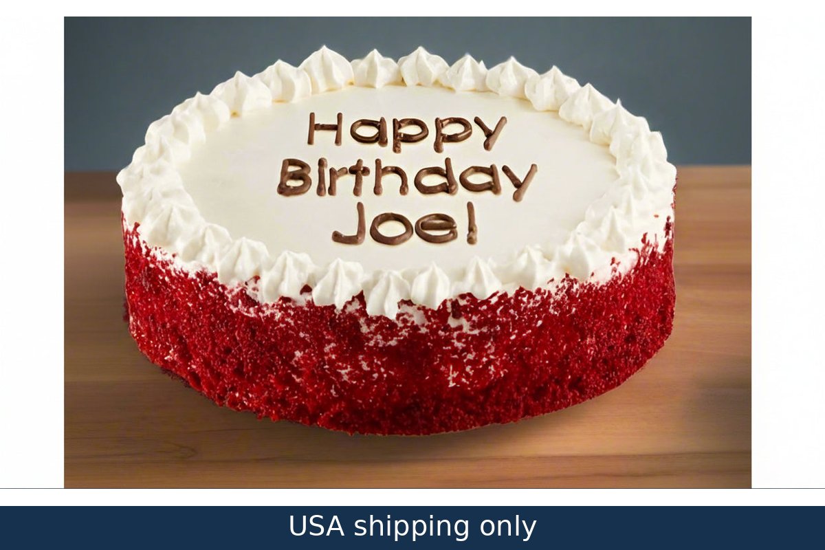 Red Velvet 10 inch Extra Large Cake – delivery in USA