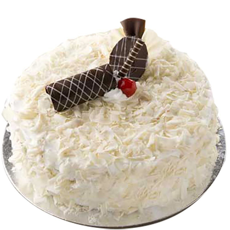Order White Forest Love Cake Online in India