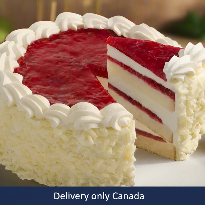 White Chocolate Raspberry Cake - Canada